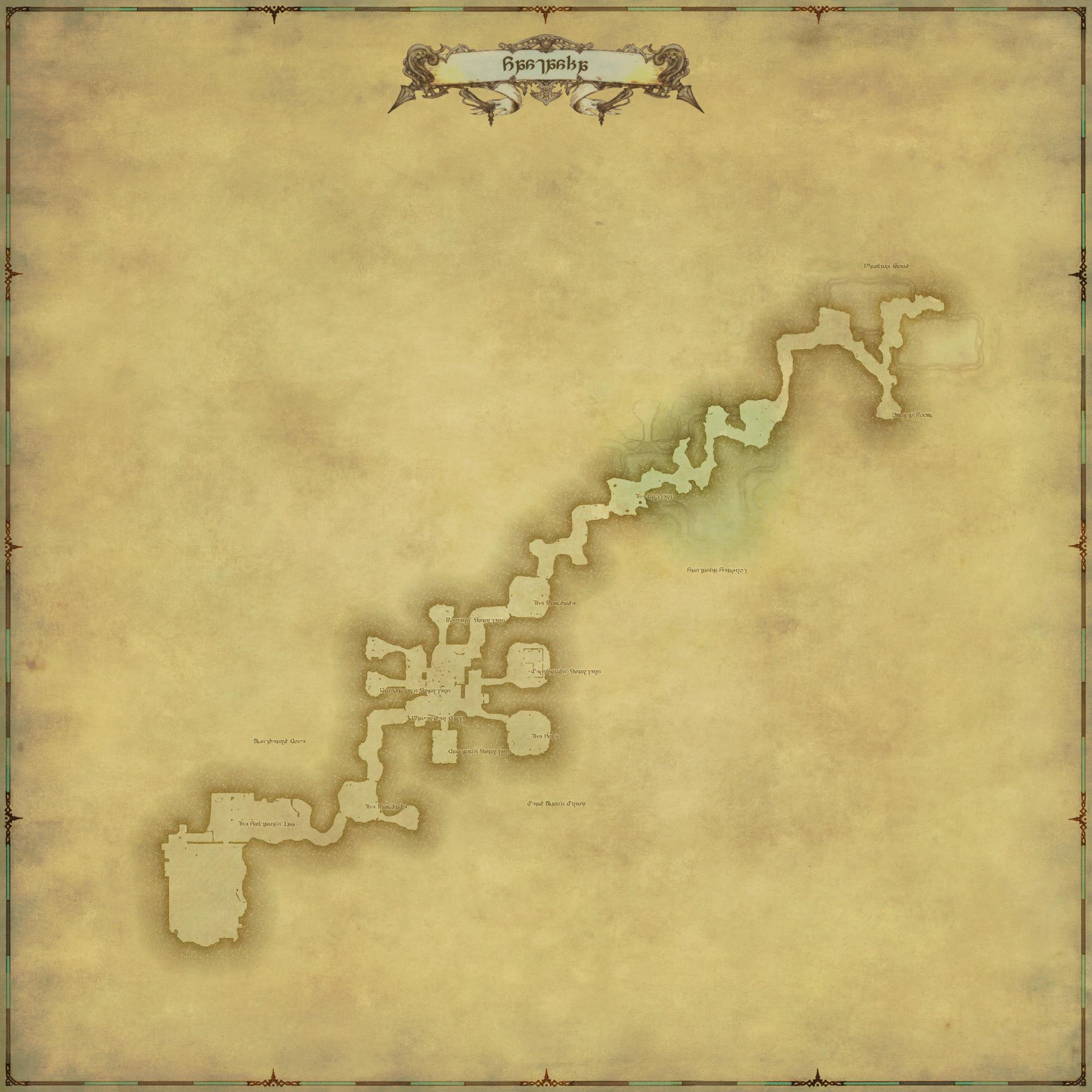 Aktuelle Dungeonkarte